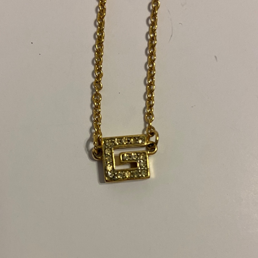 Givenchy Gold Pendant Necklace